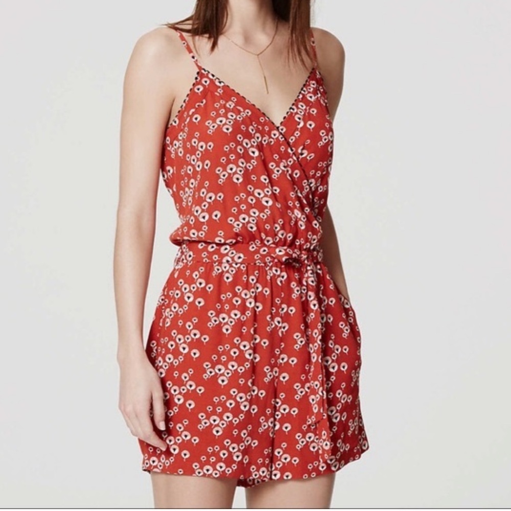 Loft Floral Romper